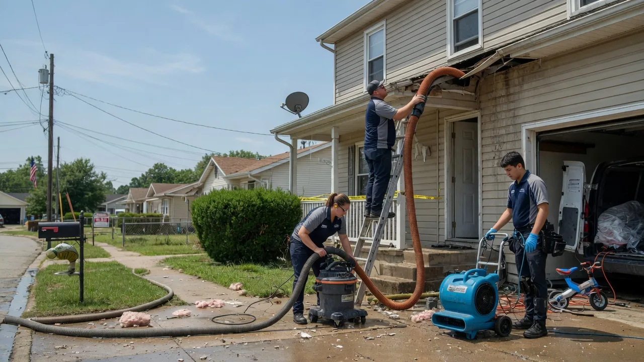 Water Damage Restoration in Higginsville, MO near me